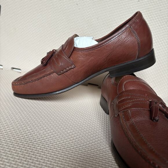 Florsheim Tassel Loafers Mens Size 9 Brown Leather Slip-on Dress Casual Shoes main image 6